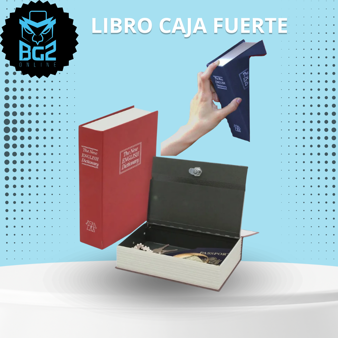 LIBRO CAJA FUERTE GRANDE